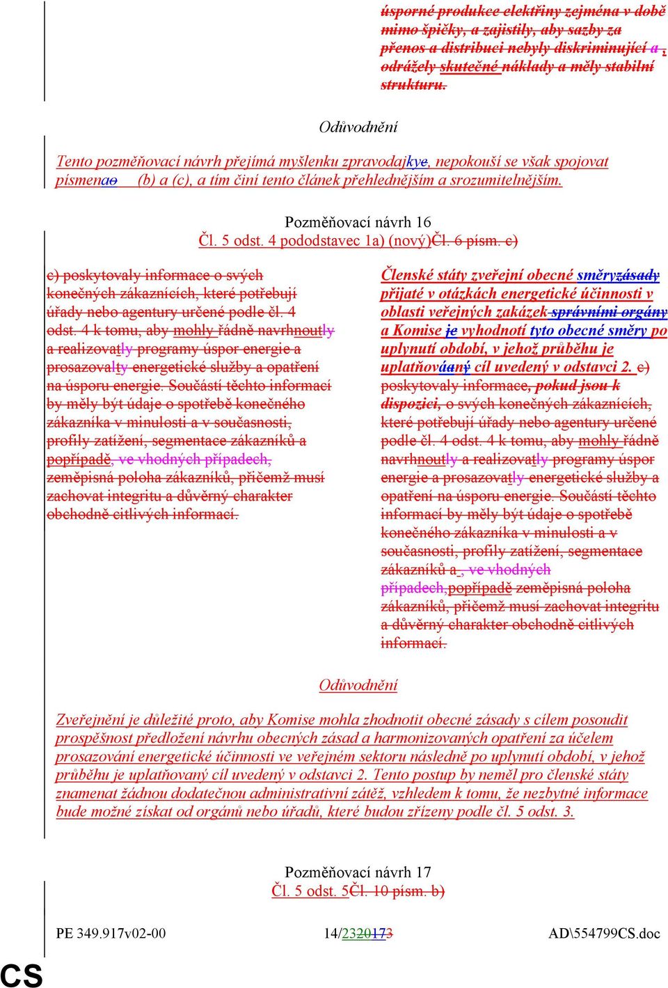 4 pododstavec 1a) (nový)čl. 6 písm. c) c) poskytovaly informace o svých konečných zákaznících, které potřebují úřady nebo agentury určené podle čl. 4 odst.