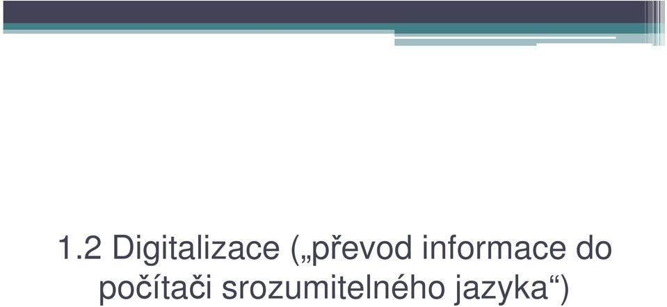 informace do