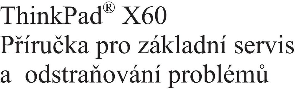 základní servis