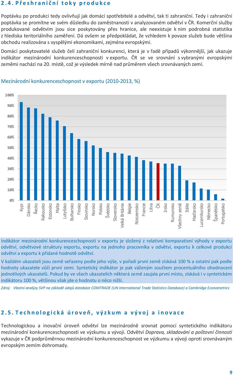 Tedy i zahraniční poptávka se promítne ve svém důsledku do zaměstnanosti v analyzovaném odvětví v ČR.