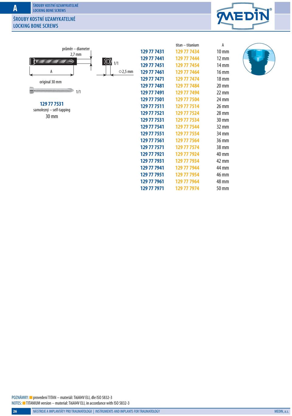 7501 129 77 7504 24 mm 129 77 7511 129 77 7514 26 mm 129 77 7521 129 77 7524 28 mm 129 77 7531 129 77 7534 30 mm 129 77 7541 129 77 7544 32 mm 129 77 7551 129 77 7554 34 mm 129 77 7561 129 77 7564 36