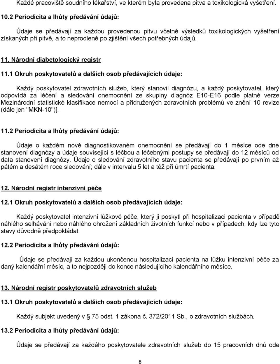 11. Národní diabetologický registr 11.