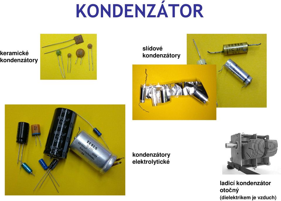 kondenzátory elektrolytické