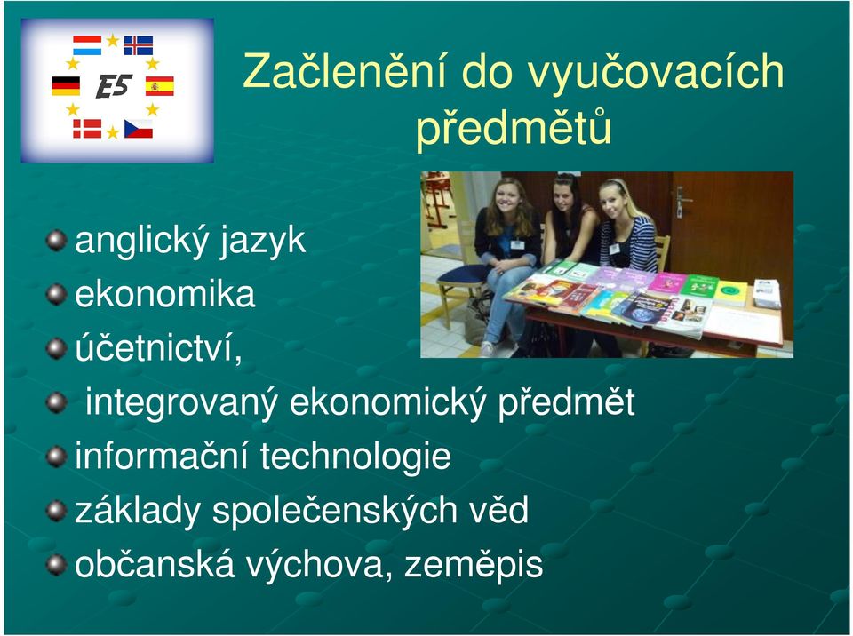 ekonomický předmět informační technologie