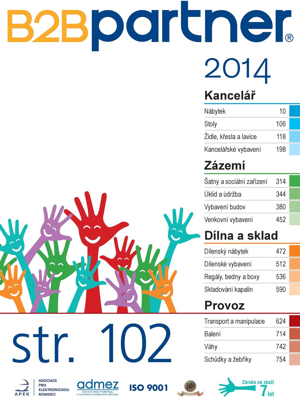 sociální zařízení 314 Úklid a údržba 344 Vybavení budov 380 Venkovní vybavení 452 Dílna a sklad