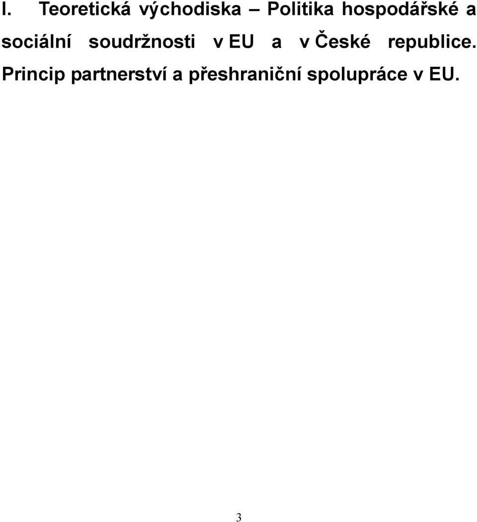 EU a v České republice.