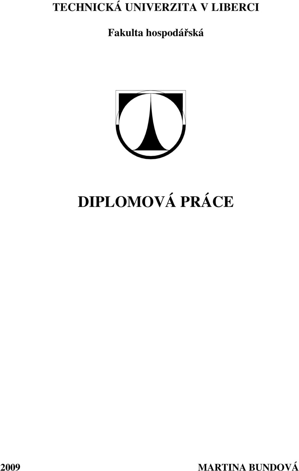 hospodářská DIPLOMOVÁ