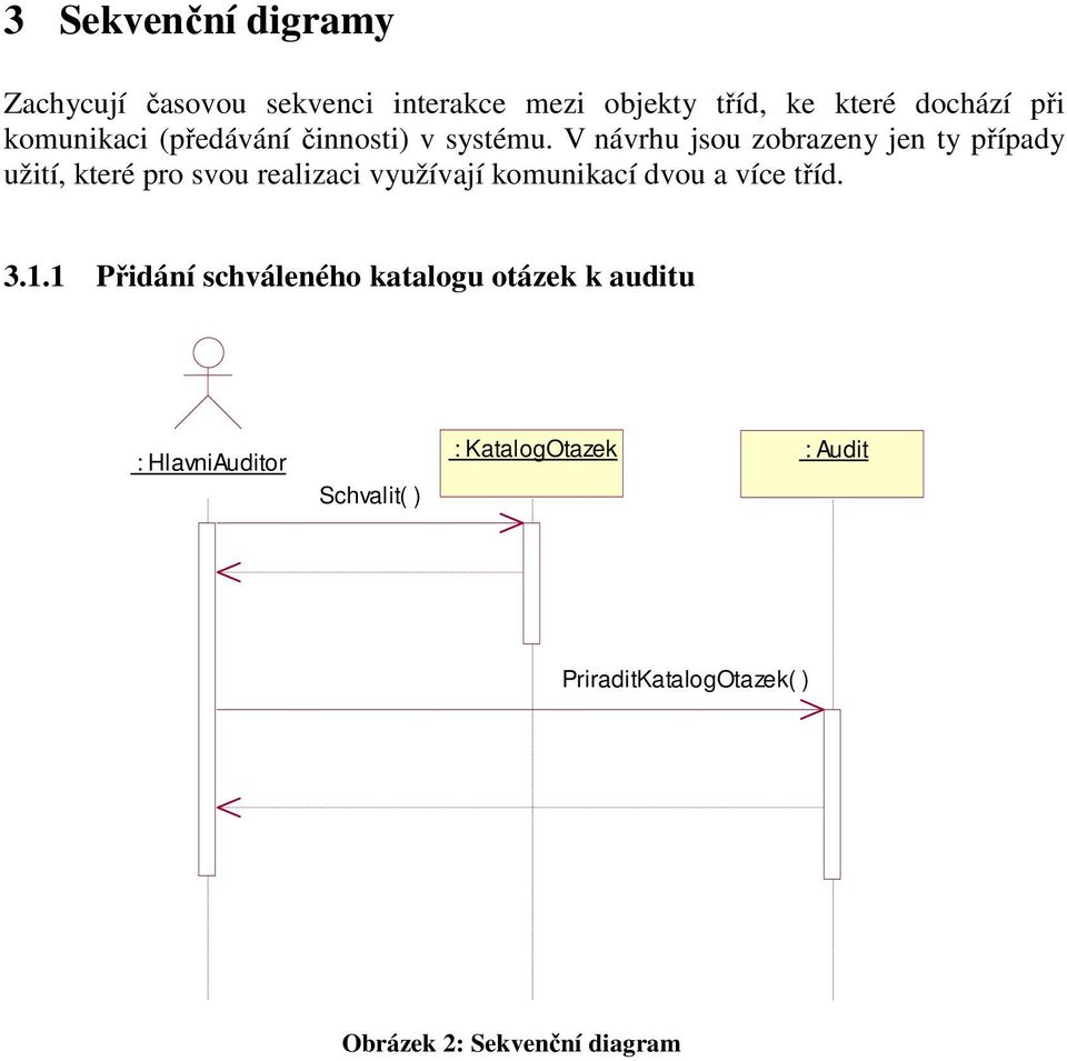 svou realizaci využívají komunikací dvou a více tříd 311 Přidání schváleného katalogu otázek k