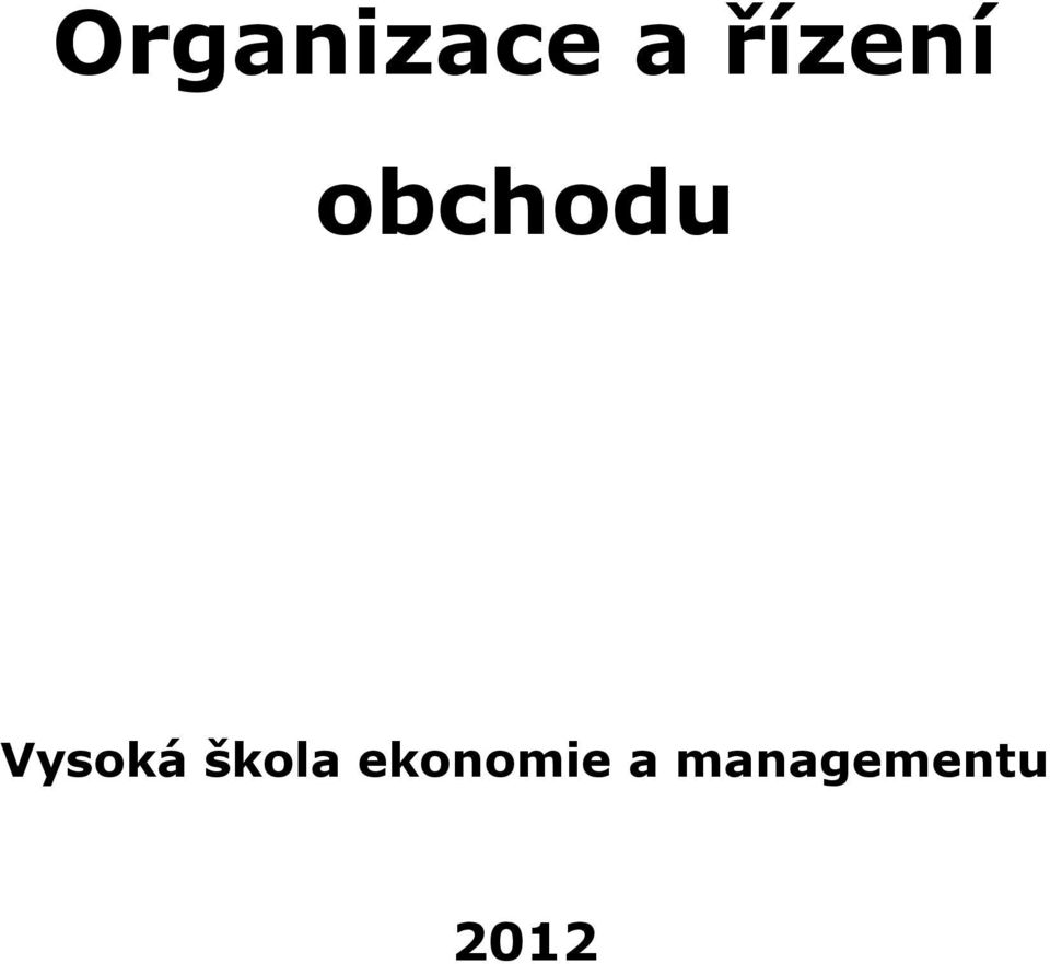Vysoká škola