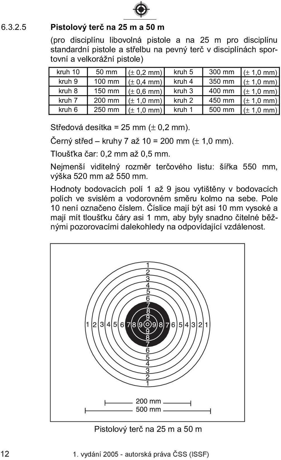 mm) kruh 5 300 mm (± 1,0 mm) kruh 9 100 mm (± 0,4 mm) kruh 4 350 mm (± 1,0 mm) kruh 8 150 mm (± 0,6 mm) kruh 3 400 mm (± 1,0 mm) kruh 7 200 mm (± 1,0 mm) kruh 2 450 mm (± 1,0 mm) kruh 6 250 mm (± 1,0