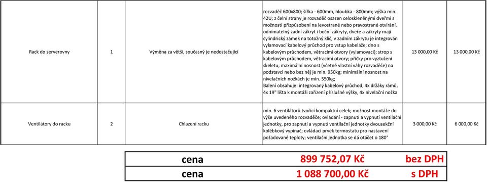 cylindrický zámek na totožný klíč, v zadním zákrytu je integrován vylamovací kabelový průchod pro vstup kabeláže; dno s kabelovým průchodem, větracimi otvory (vylamovaci); strop s kabelovým