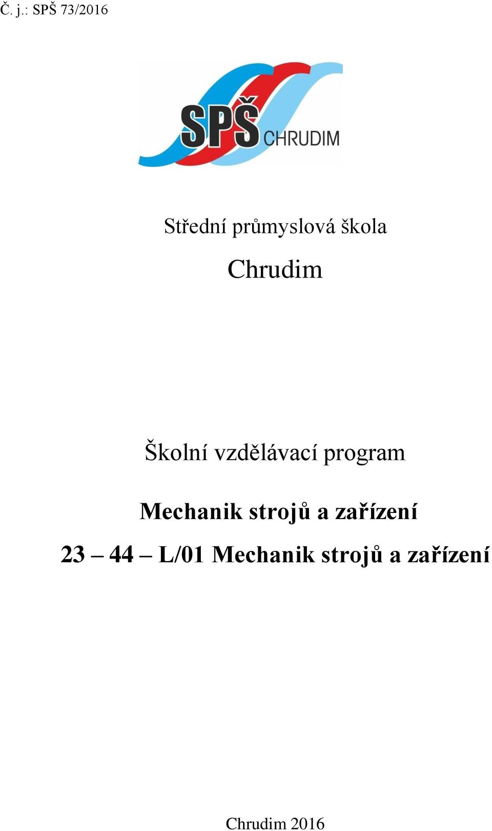 program Mechanik strojů a zařízení 23