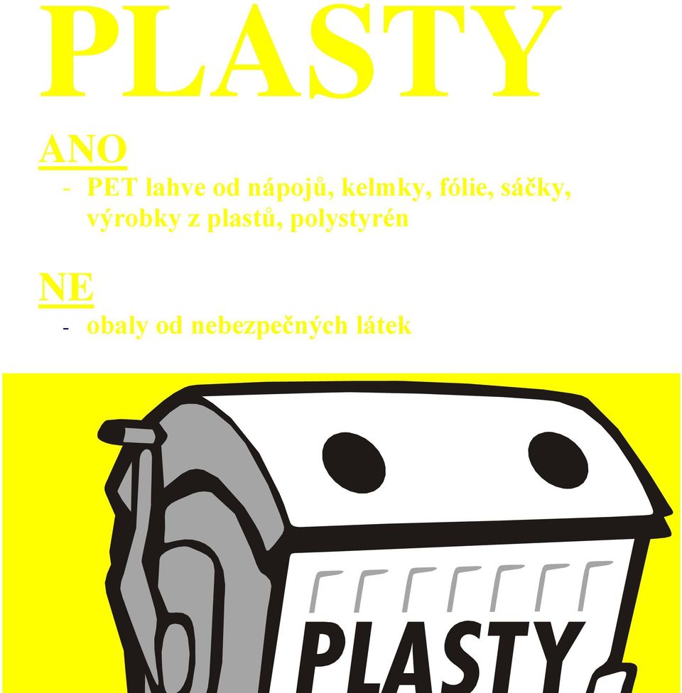 výrobky z plastů, polystyrén