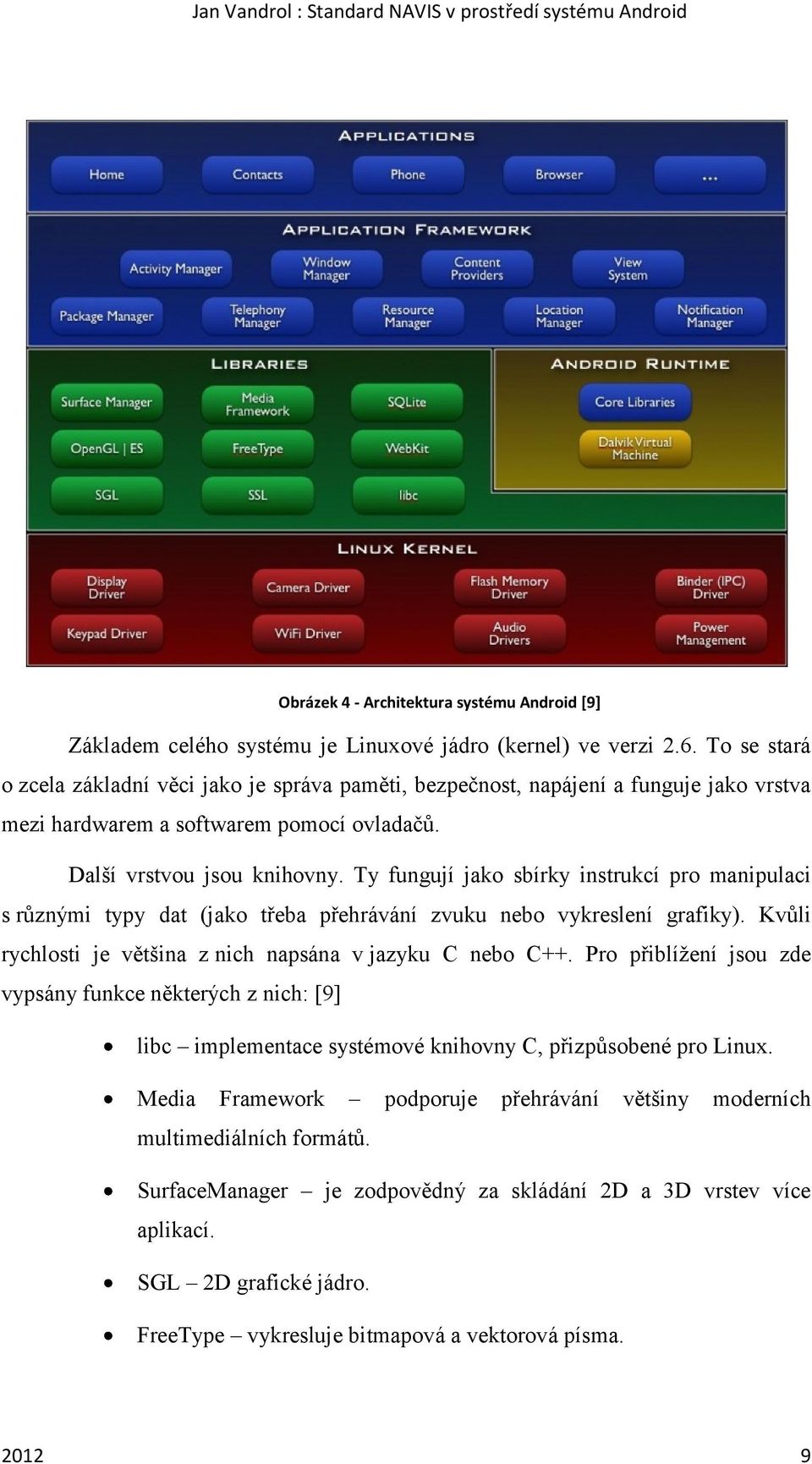 Ty fungují jako sbírky instrukcí pro manipulaci s různými typy dat (jako třeba přehrávání zvuku nebo vykreslení grafiky). Kvůli rychlosti je většina z nich napsána v jazyku C nebo C++.