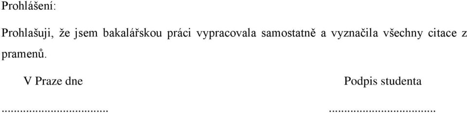 samostatně a vyznačila všechny