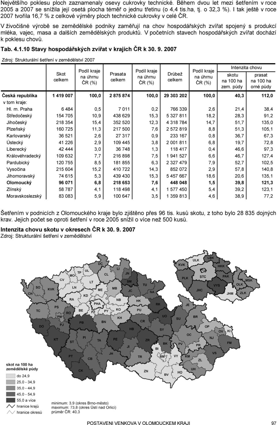 V živočišné výrobě se zemědělské podniky zaměřují na chov hospodářských zvířat spojený s produkcí mléka, vajec, masa a dalších zemědělských produktů.