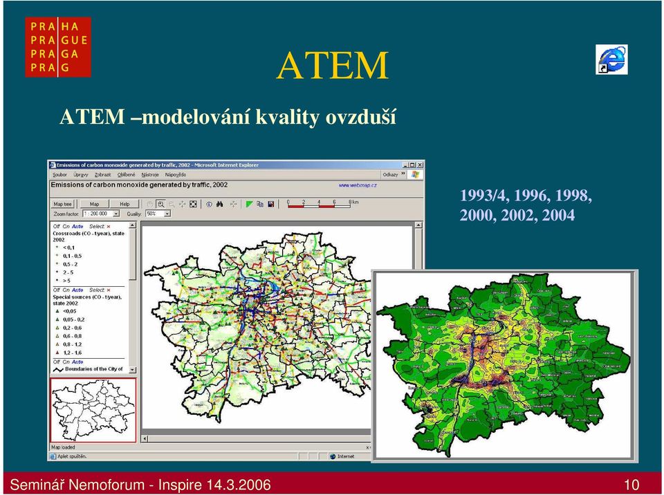 2000, 2002, 2004 Seminář