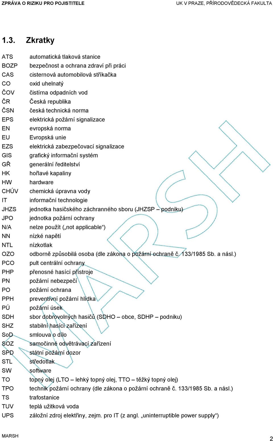 Evropská unie elektrická zabezpečovací signalizace grafický informační systém generální ředitelství hořlavé kapaliny hardware chemická úpravna vody informační technologie jednotka hasičského