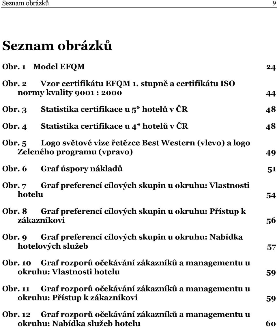 7 Graf preferencí cílových skupin u okruhu: Vlastnosti hotelu 54 Obr. 8 Graf preferencí cílových skupin u okruhu: Přístup k zákazníkovi 56 Obr.