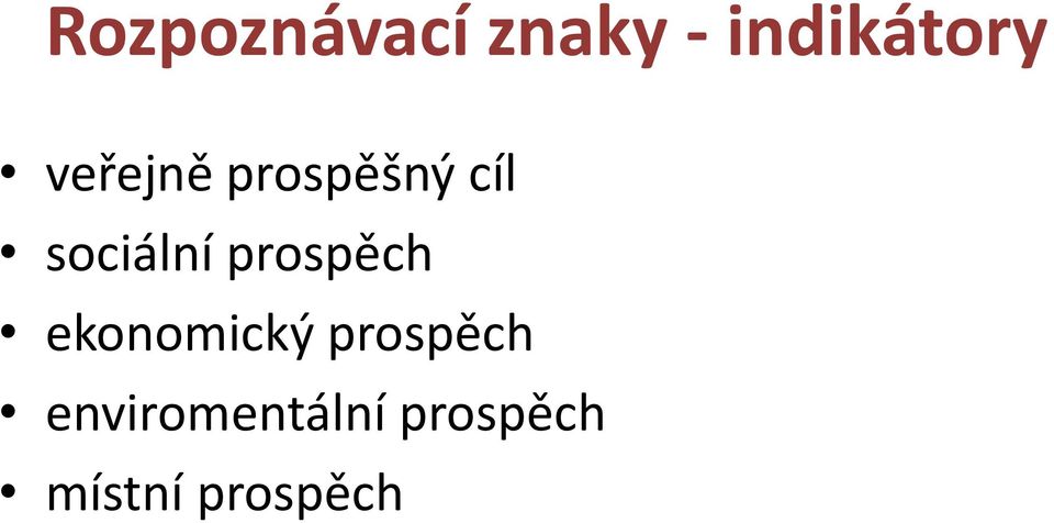 prospěch ekonomický prospěch