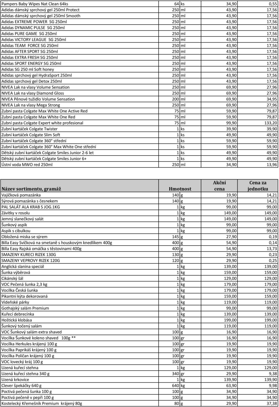 43,90 17,56 Adidas AFTER SPORT SG 250ml 250 ml 43,90 17,56 Adidas EXTRA FRESH SG 250ml 250 ml 43,90 17,56 Adidas SPORT ENERGY SG 250ml 250 ml 43,90 17,56 Adidas SG 250 ml Soft honey 250 ml 43,90