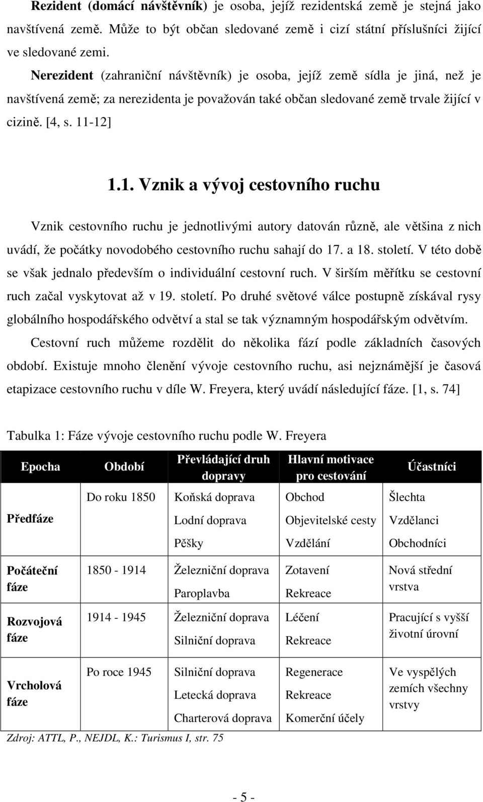 -12] 1.1. Vznik a vývoj cestovního ruchu Vznik cestovního ruchu je jednotlivými autory datován různě, ale většina z nich uvádí, že počátky novodobého cestovního ruchu sahají do 17. a 18. století.