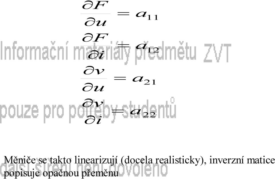 (docela realisticky), inverzní