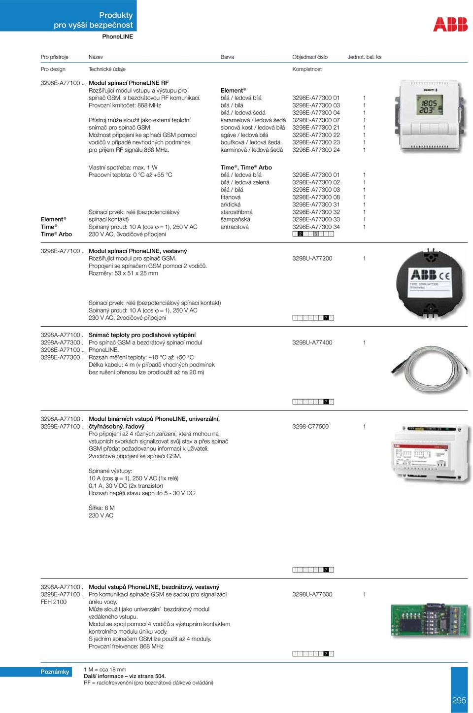 3298E-A77300 07 1 snímač pro spínač GSM.