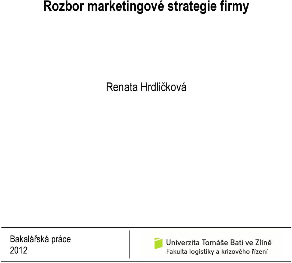 strategie firmy