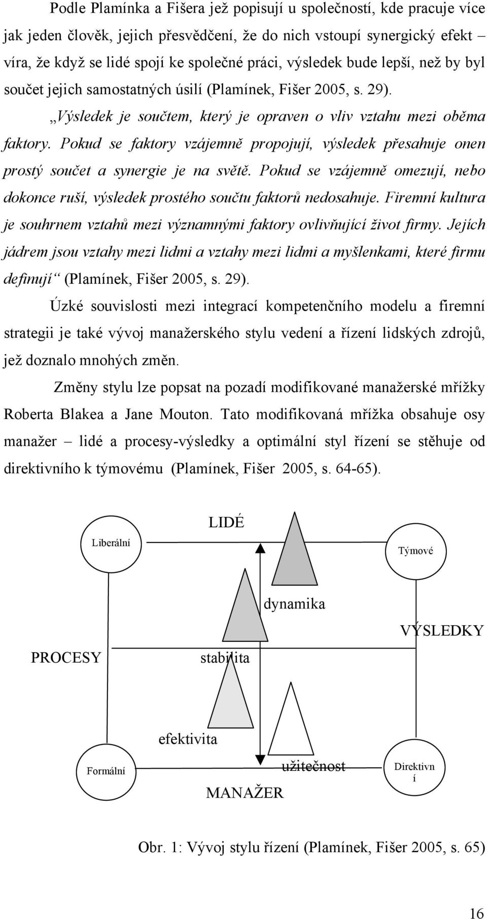 Pokud se faktory vzájemn" propojují, v%sledek p&esahuje onen prost% sou$et a synergie je na sv"t". Pokud se vzájemn" omezují, nebo dokonce ru!í, v%sledek prostého sou$tu faktor' nedosahuje.