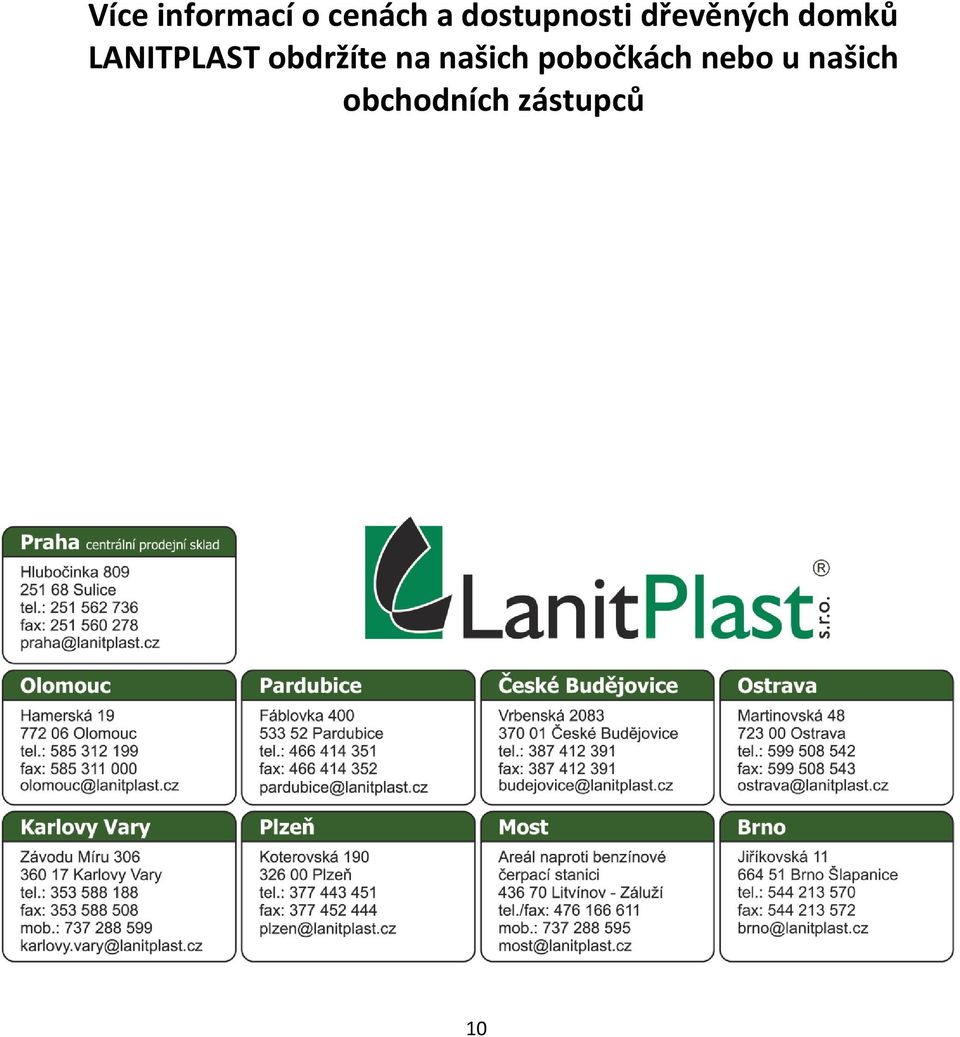 LANITPLAST obdržíte na našich