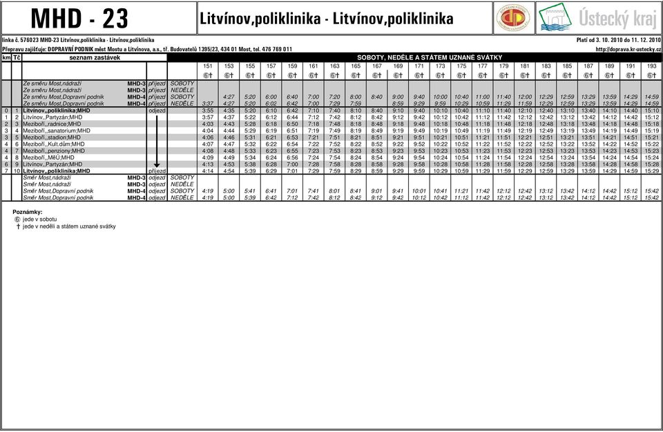 cz km Tč seznam zastávek SOBOTY, NEDĚLE A STÁTEM UZNANÉ SVÁTKY 151 153 155 157 159 161 163 165 167 169 171 173 175 177 179 181 183 185 187 189 191 193 EX EX EX EX EX EX EX EX EX EX EX EX EX EX EX EX