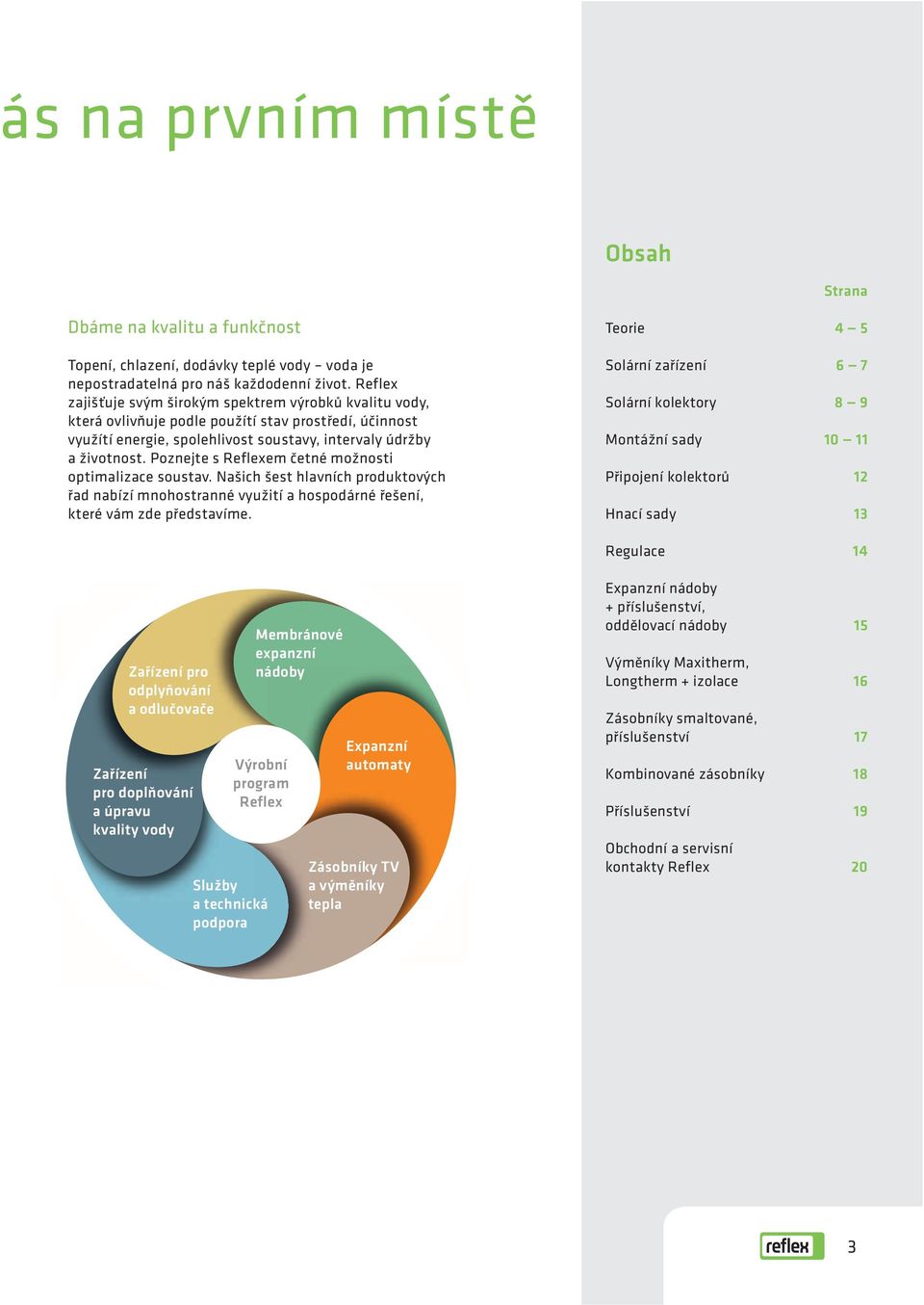 Poznejte s Reflexem četné možnosti optimalizace soustav. Našich šest hlavních produktových řad nabízí mnohostranné využití a hospodárné řešení, které vám zde představíme.