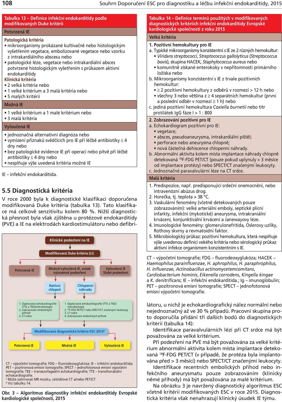 endokrditidy Klinická kritéri 2 velká kritéri neo 1 velké kritérium 3 mlá kritéri neo 5 mlých kritérií Možná E 1 velké kritérium 1 mlé kritérium neo 3 mlá kritéri Vyloučená E jednoznčná lterntivní