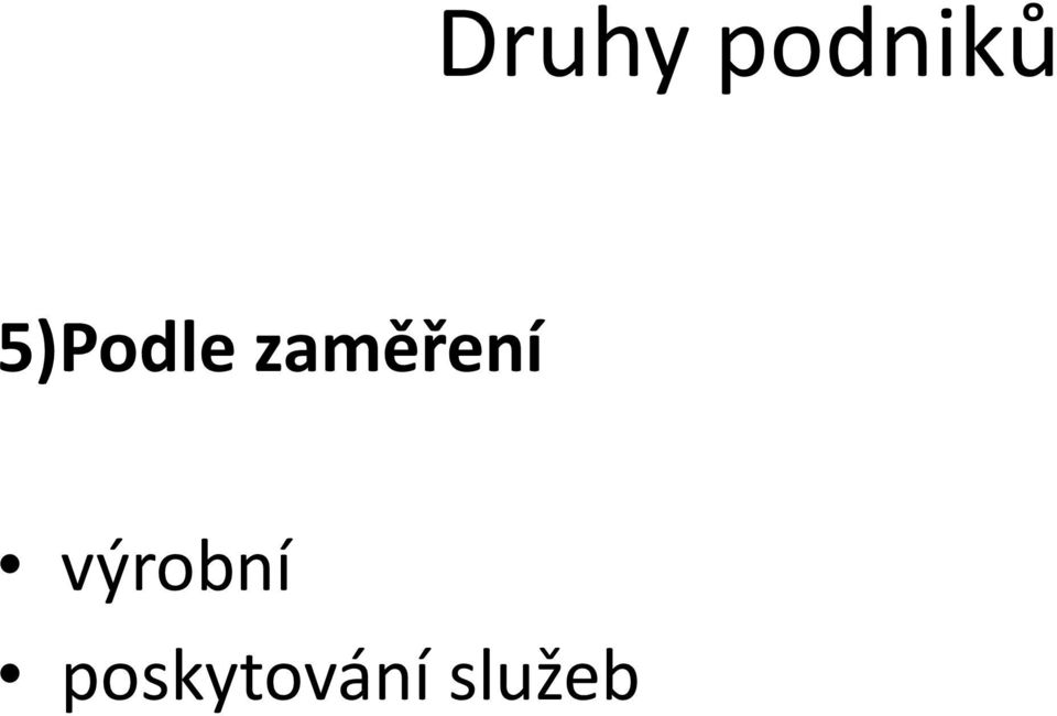 zaměření