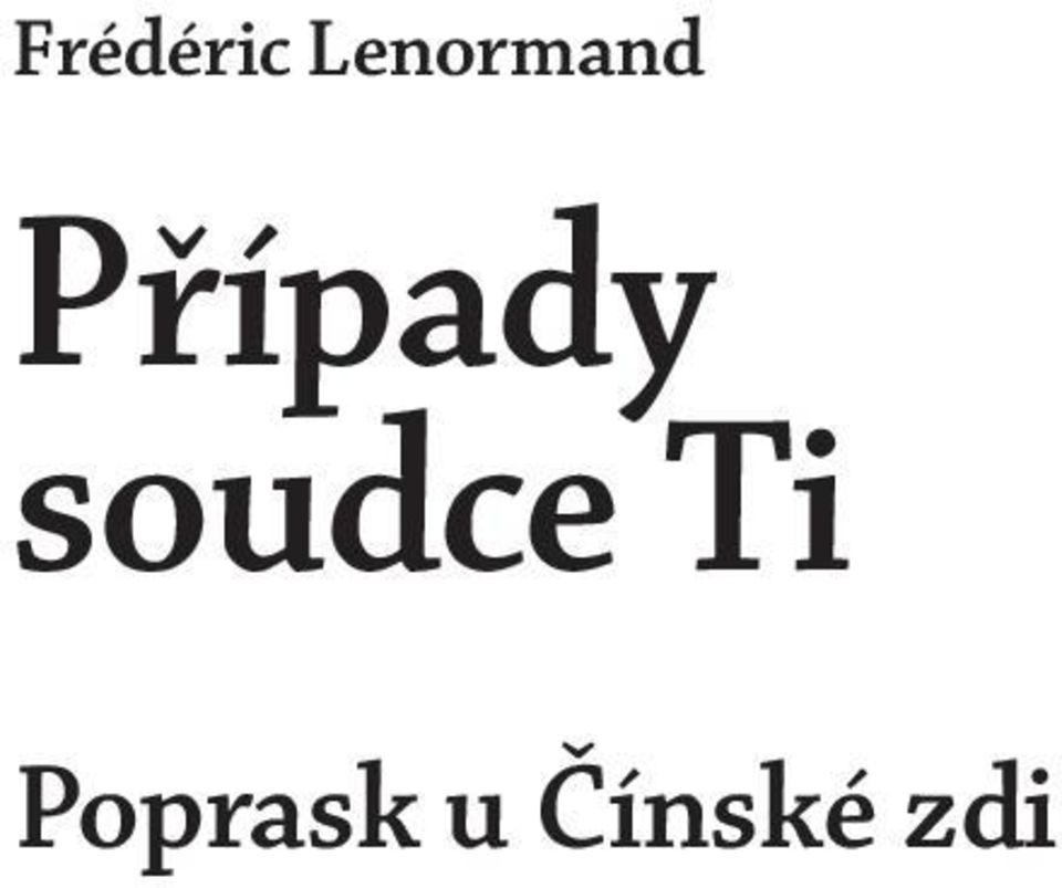 Případy soudce