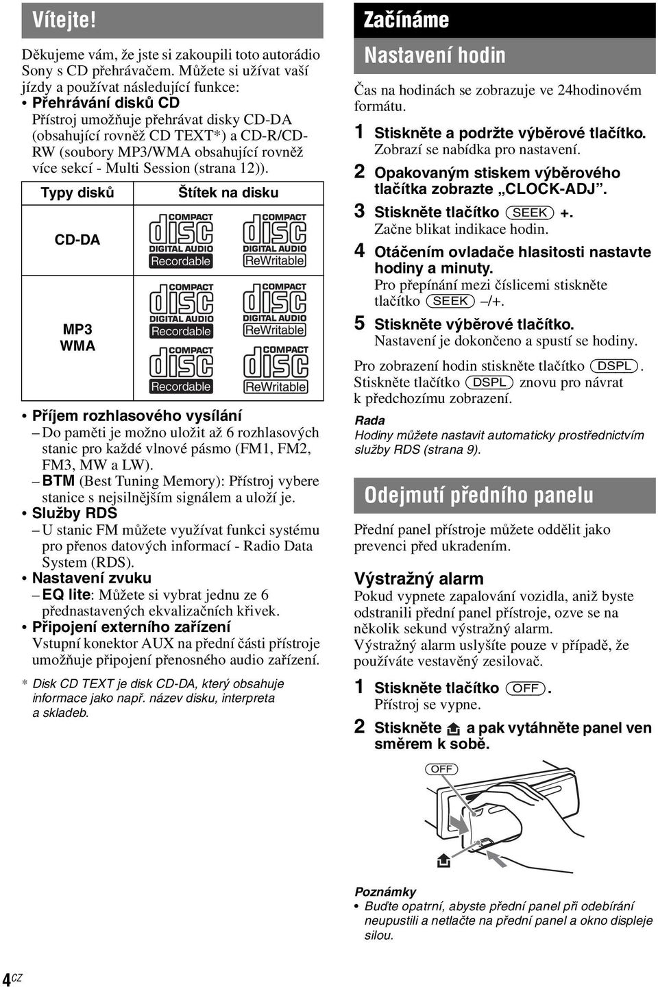 více sekcí - Multi Session (strana 12)).