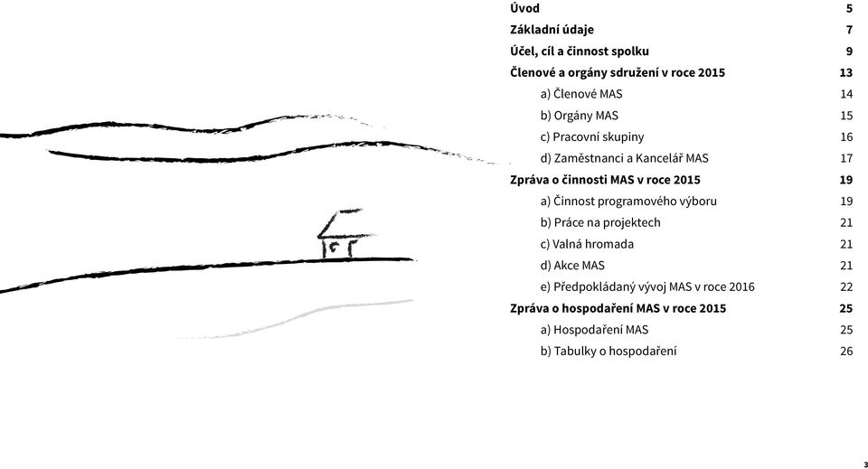 Činnost programového výboru 19 b) Práce na projektech 21 c) Valná hromada 21 d) Akce MAS 21 e) Předpokládaný