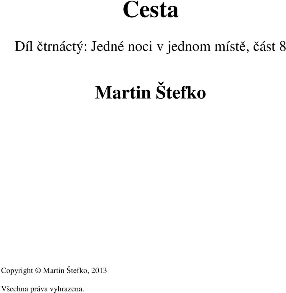 Štefko Copyright Martin