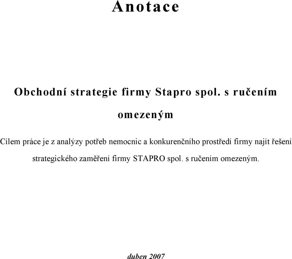 nemocnic a konkurenčního prostředí firmy najít řešení