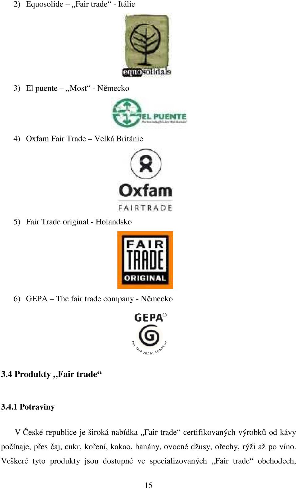 Produkty Fair trade 3.4.