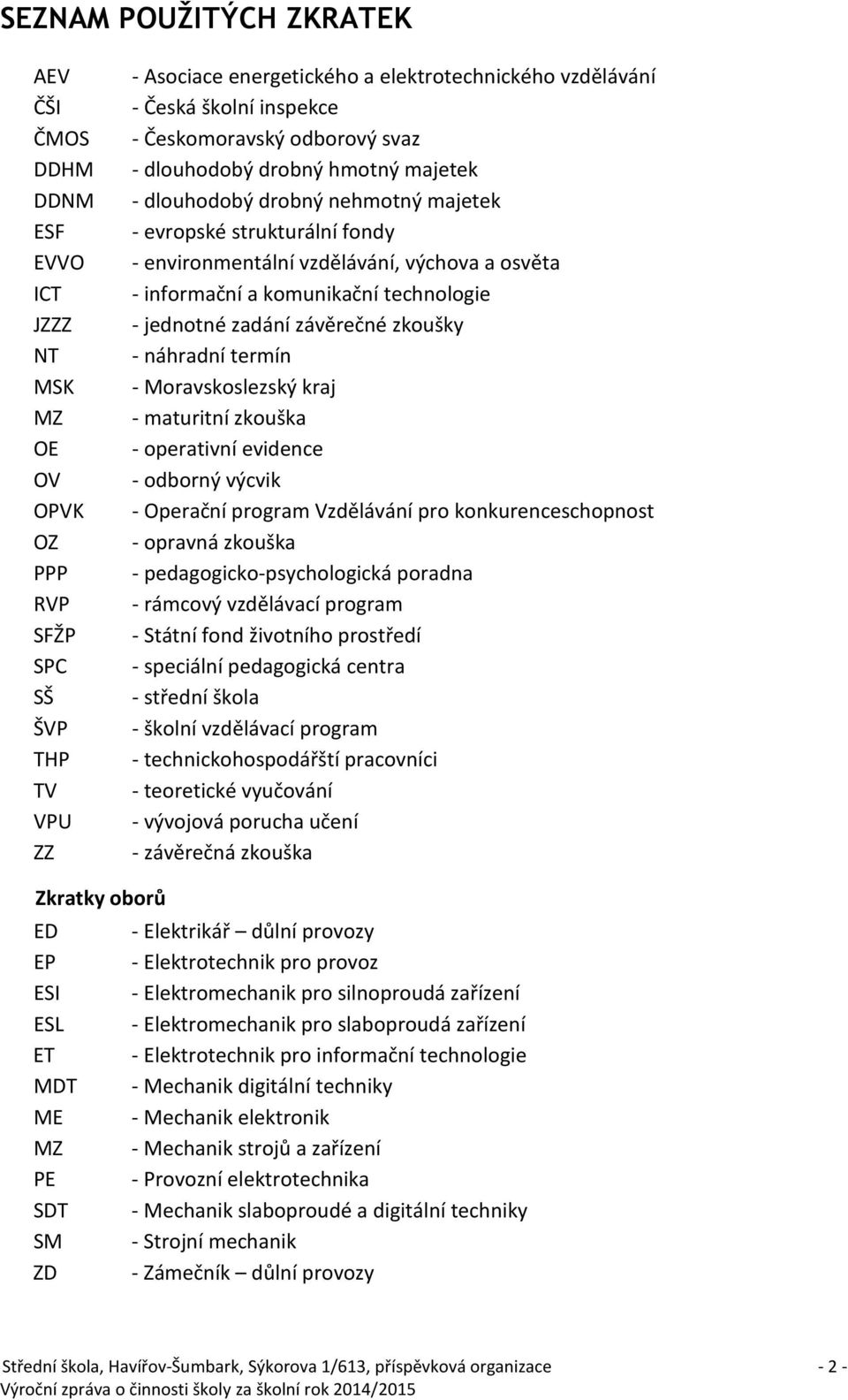 informační a komunikační technologie - jednotné zadání závěrečné zkoušky - náhradní termín - Moravskoslezský kraj - maturitní zkouška - operativní evidence - odborný výcvik - Operační program