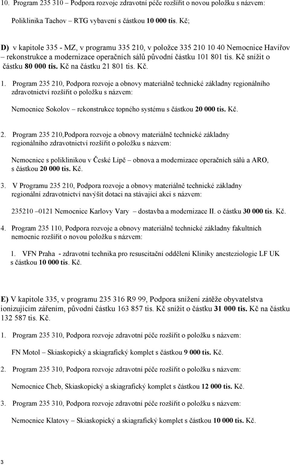 Kč na částku 21 801 tis. Kč. 1.