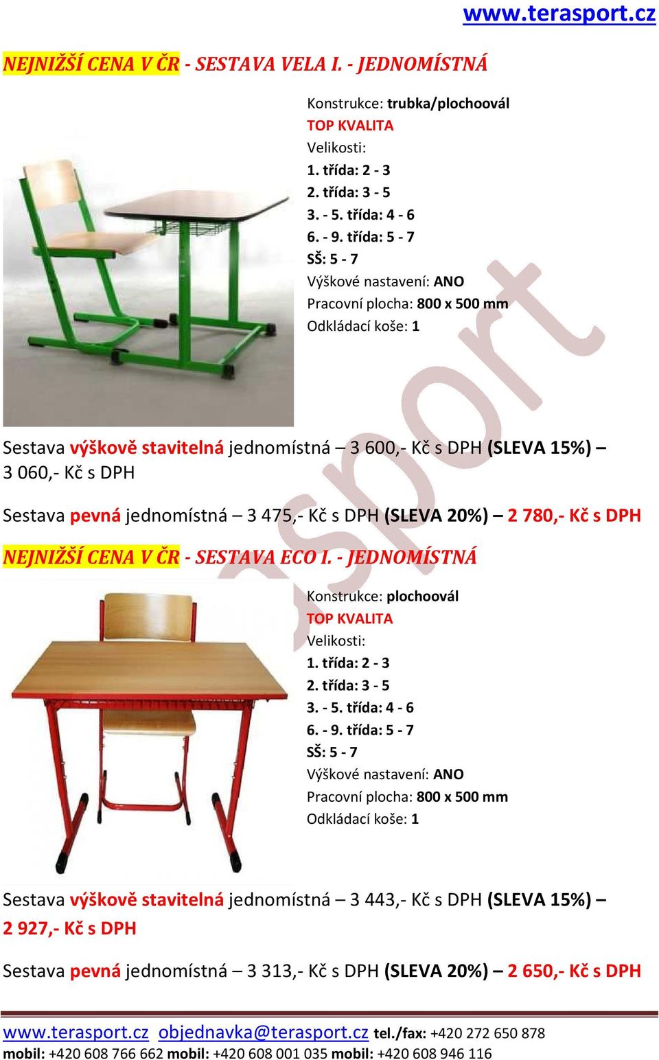 (SLEVA 20%) 2 780,- Kč s DPH NEJNIŽŠÍ CENA V ČR - SESTAVA ECO I.