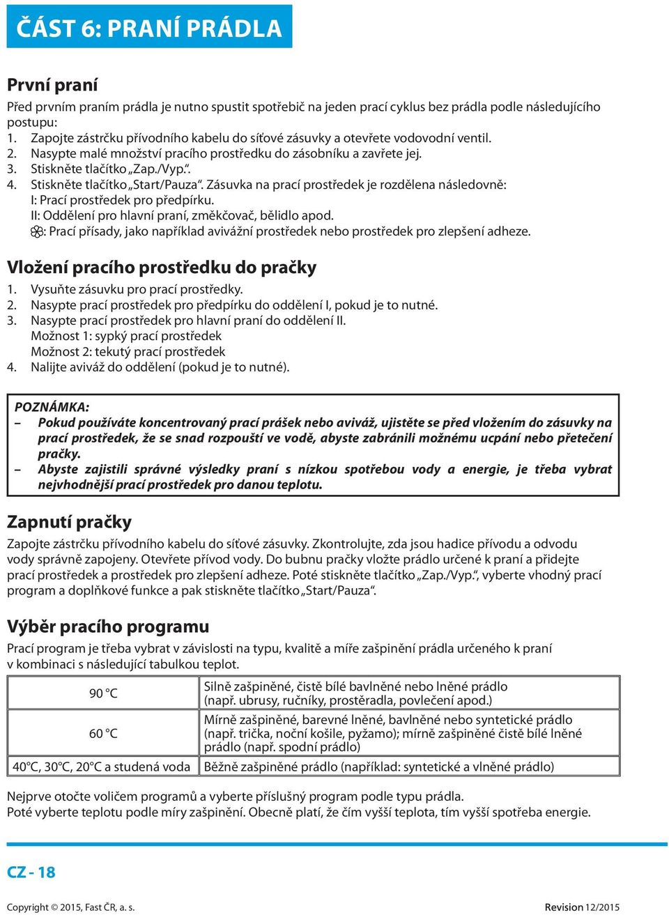 AUTOMATICKÁ PRAČKA SE SUŠIČKOU - PDF Free Download