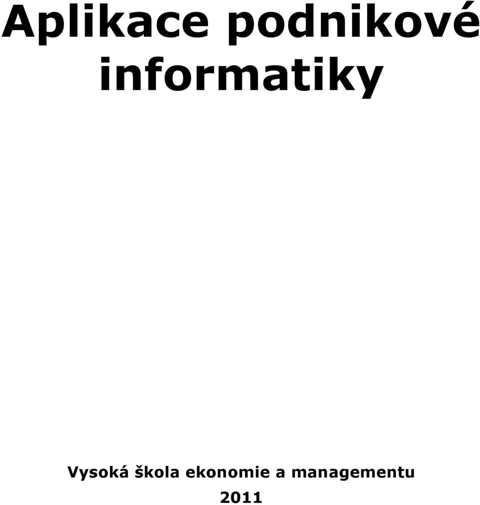 informatiky