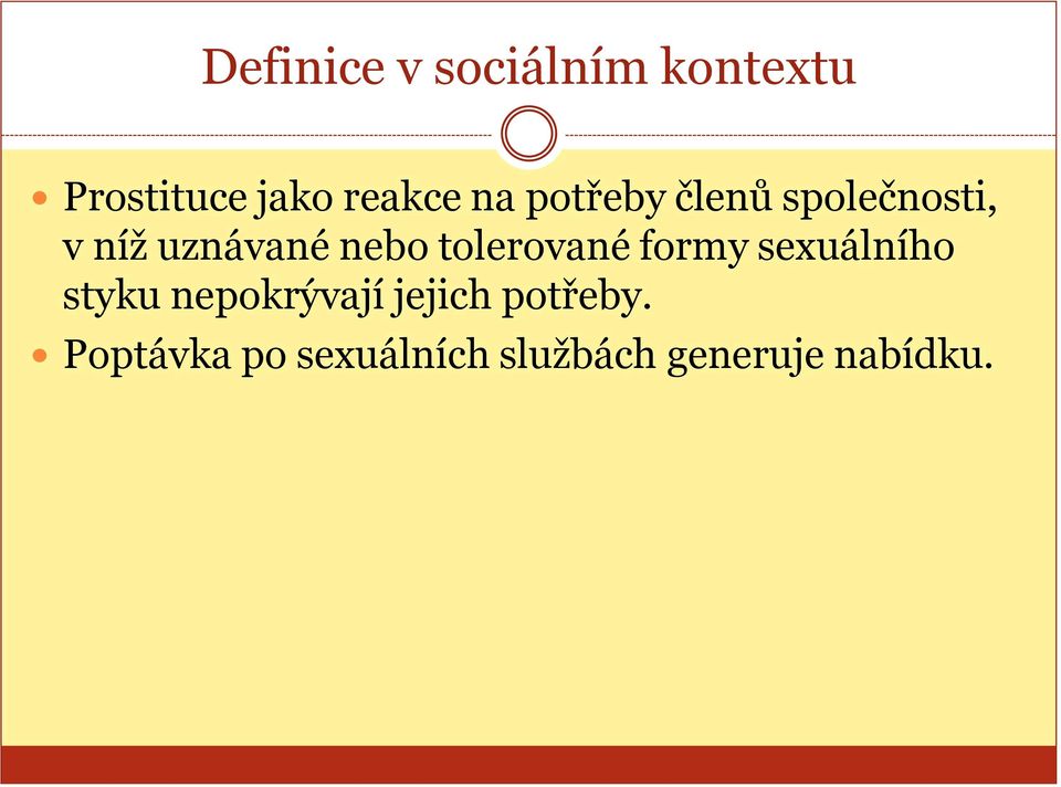 tolerované formy sexuálního styku nepokrývají jejich