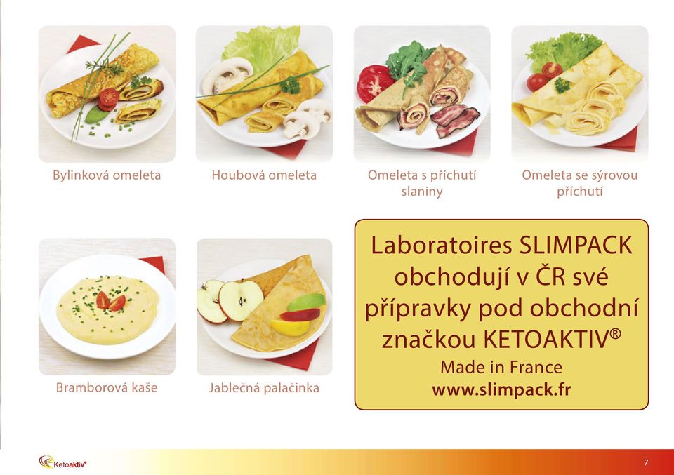 Laboratoires SLIMPACK obchodují v ČR své přípravky pod