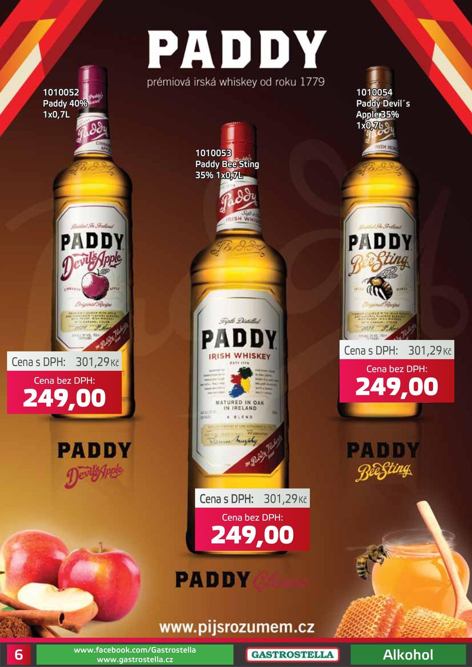 1010053 Paddy Bee Sting 35% 1x0,7L