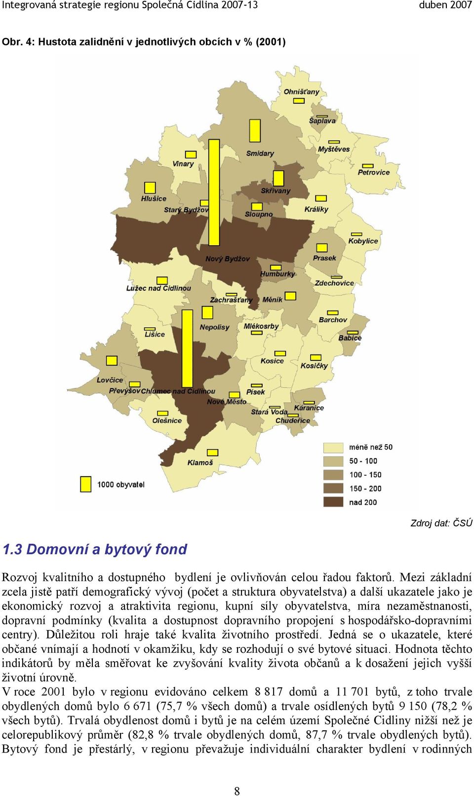 dopravní podmínky (kvalita a dostupnost dopravního propojení s hospodářsko-dopravními centry). Důležitou roli hraje také kvalita životního prostředí.